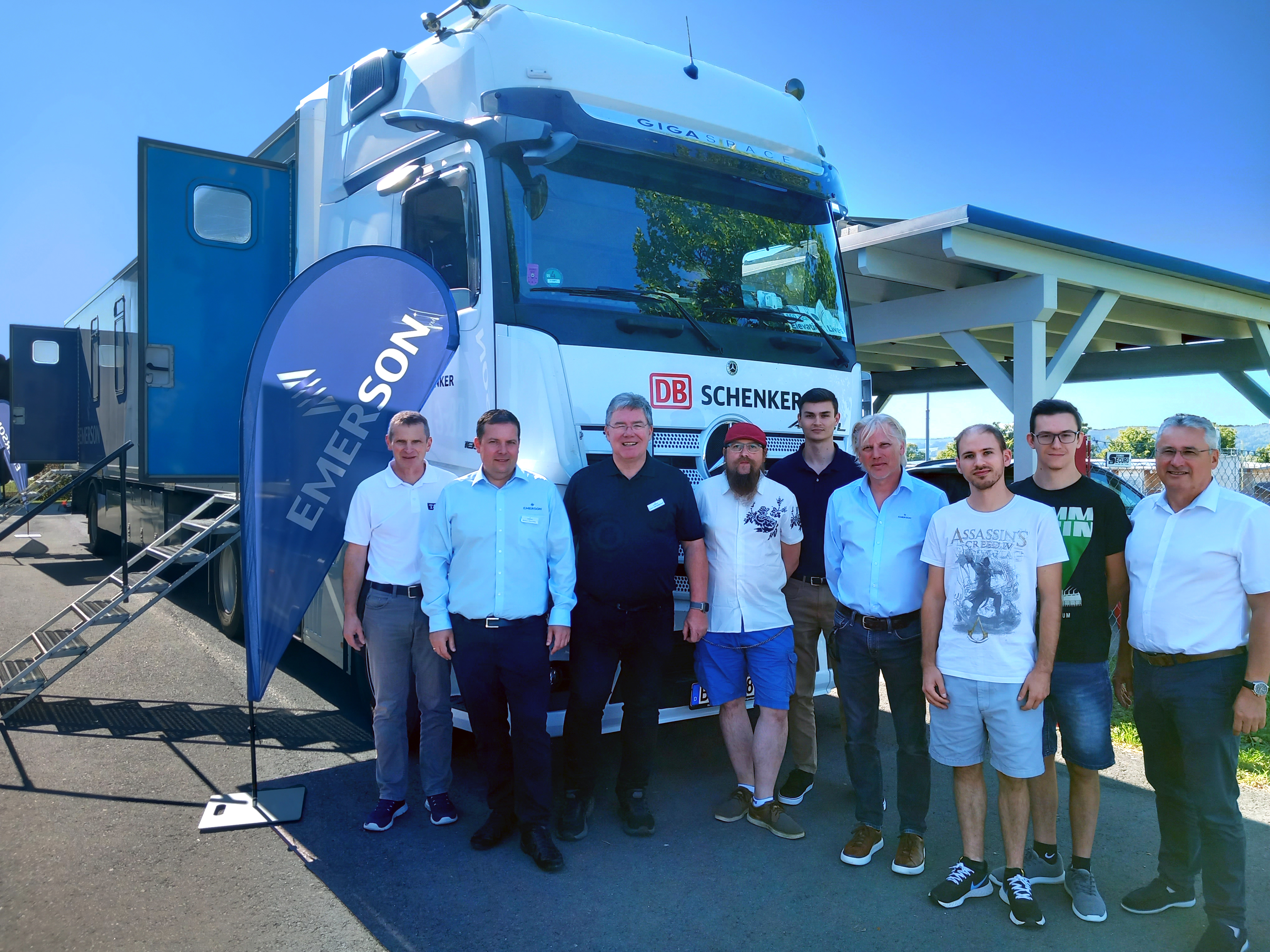 Emerson Truck Gruppenbild