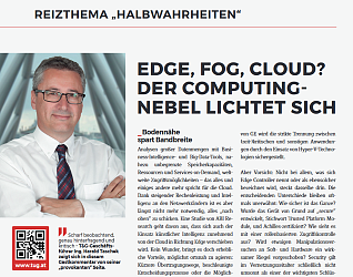 Vorschaubild Gastkommentar Edge, Fog, Cloud?